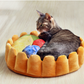 Cute Fruit Tart Pet Bed Sleep Pillow