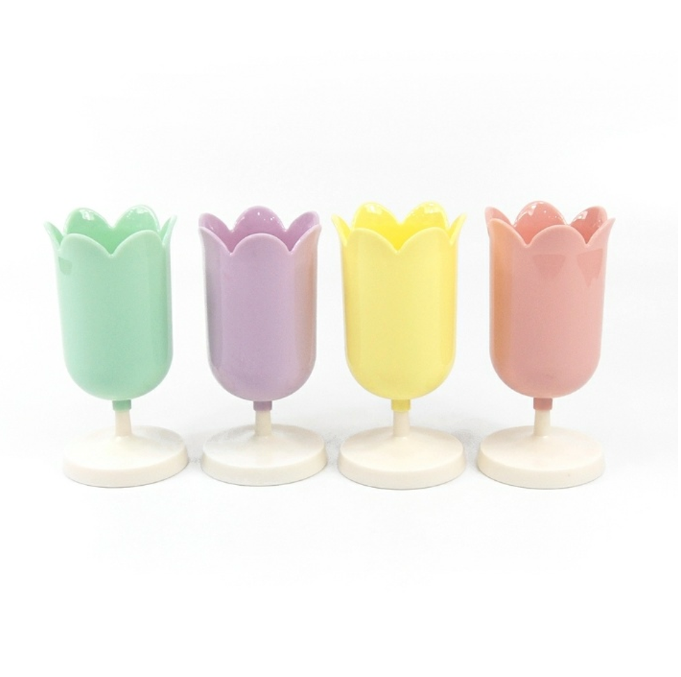 Lovely Pastel Tulip Pen Holder