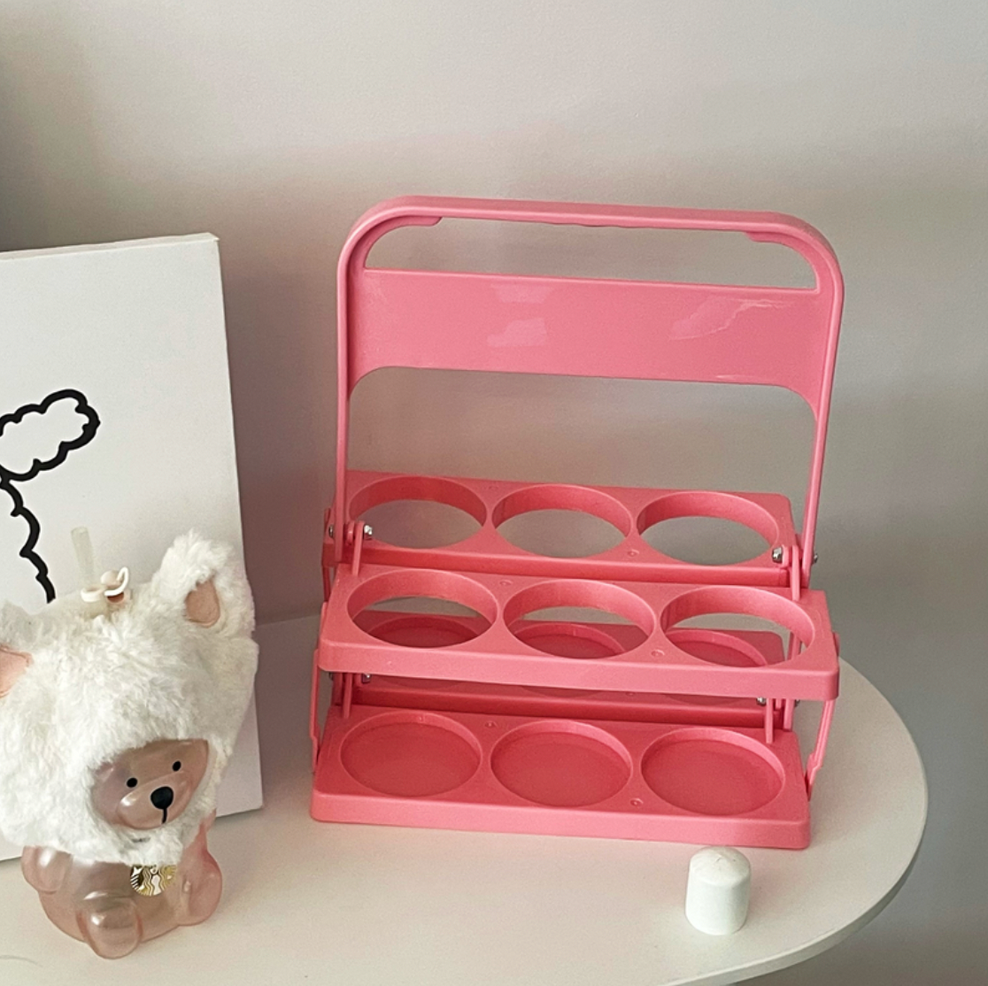 Cute Drink Storage Rack