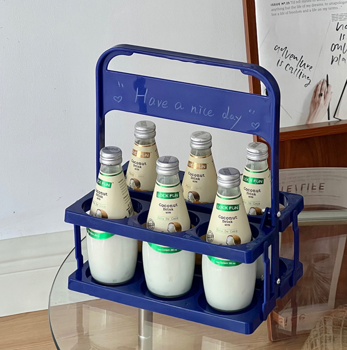 Cute Drink Storage Rack