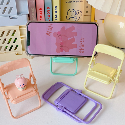 Adorable Mini Chair Phone Stand Holder