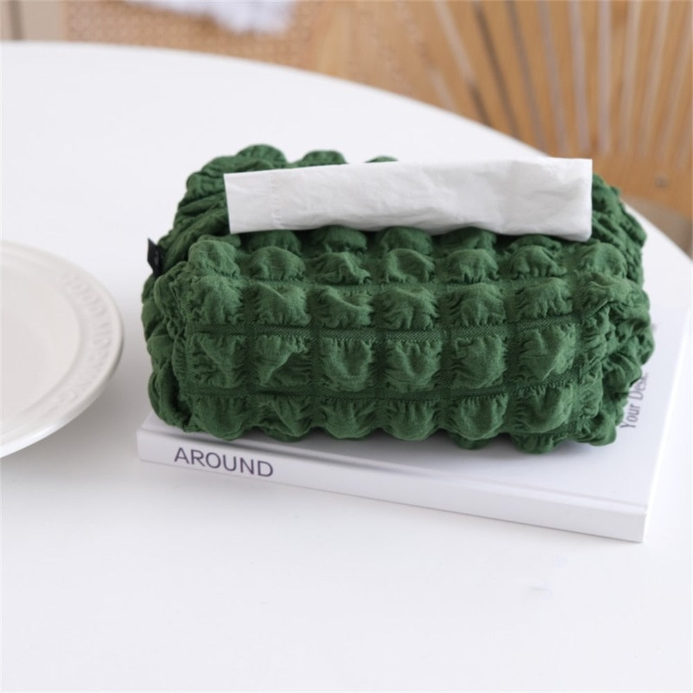 Quilted tissue box online cover