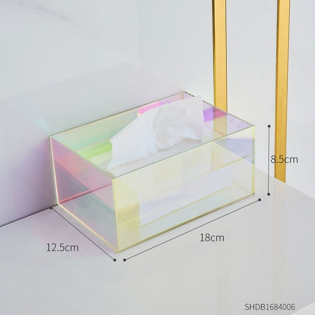 K-style Acrylic Tissue Box Holder Dispenser