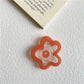 Transparent Solid Color Flower Extendable Phone Grip