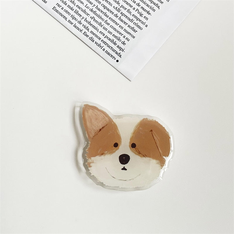 Adorable Puppy Phone Grip