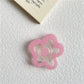 Transparent Solid Color Flower Extendable Phone Grip