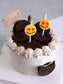 Smiley Cake Decoration Candles