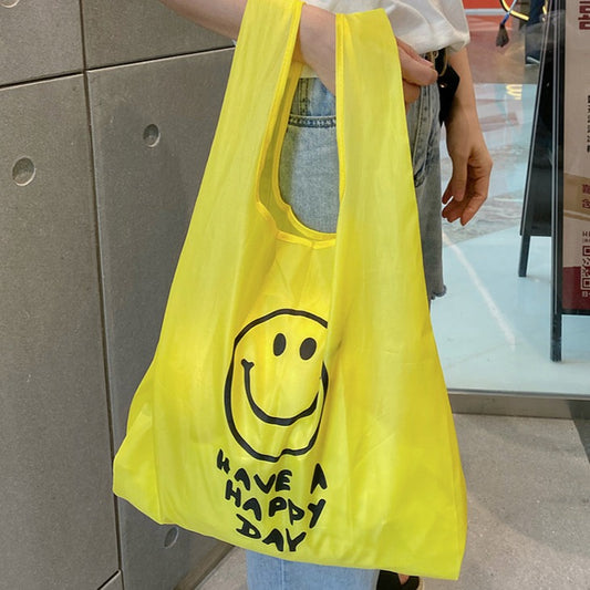 Have A Happy Day Reusable Market Bag