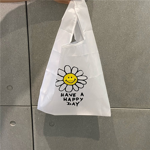 Have A Happy Day Reusable Market Bag