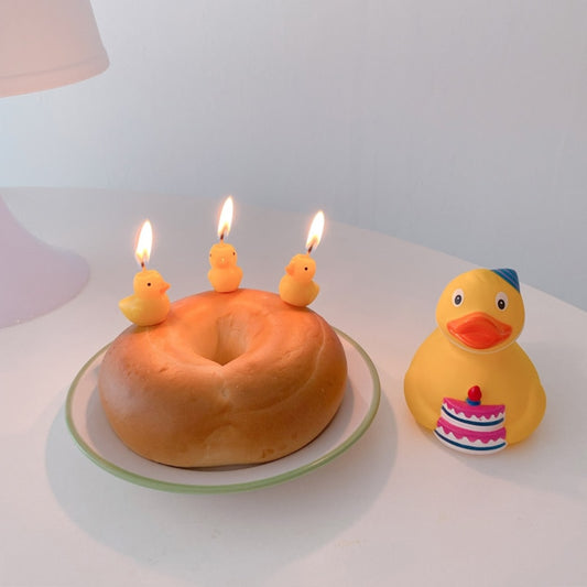 Little Rubber Duck Candles 3pcs