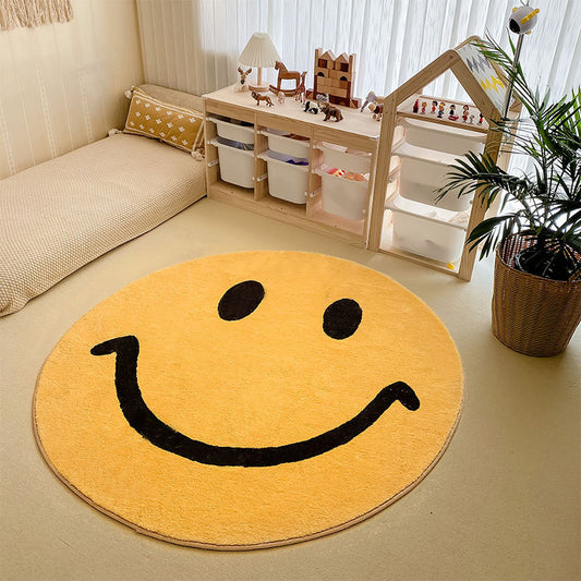 Happy Smiley Face Rug Carpet
