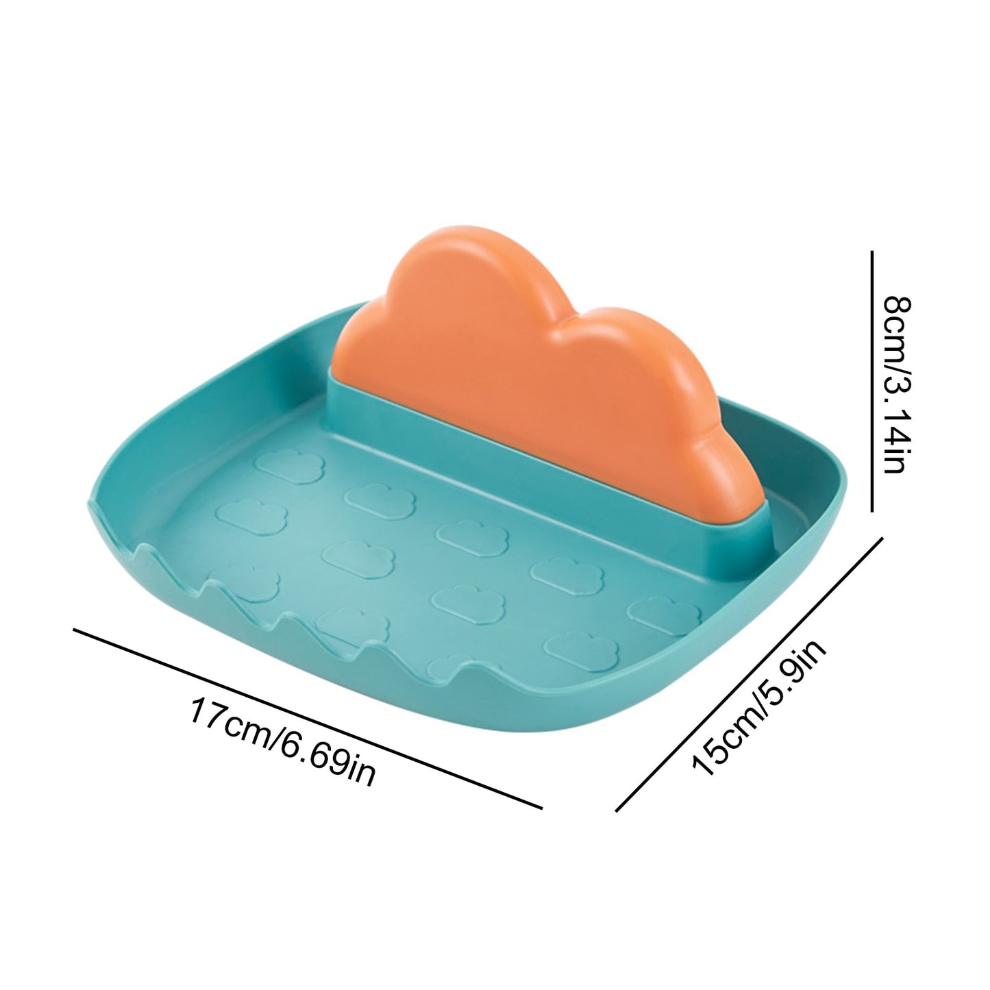 Cloud Silicone Pot Lid Utensil Holder