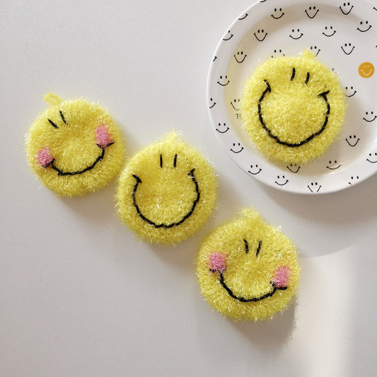 Smiley Face Dish Sponge