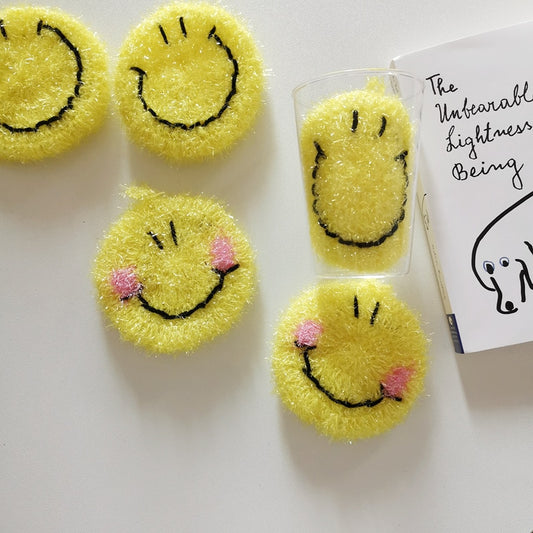 Smiley Face Dish Sponge