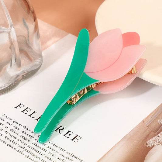 Tulip Hair Claw Clip