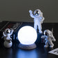 4pc Astronaut Ambient Light