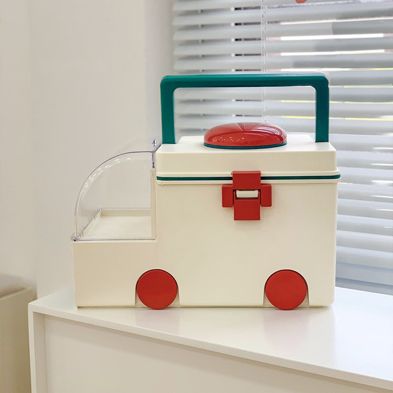 Ambulance First Aid Kit Storage Box – HAPPY DAISY MARKET