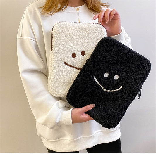 Smiley Tablet Laptop Sleeve Bag