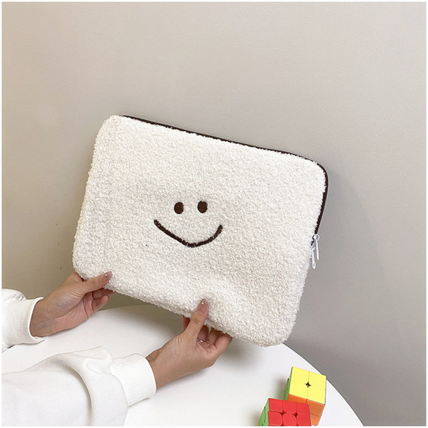 Smiley Tablet Laptop Sleeve Bag