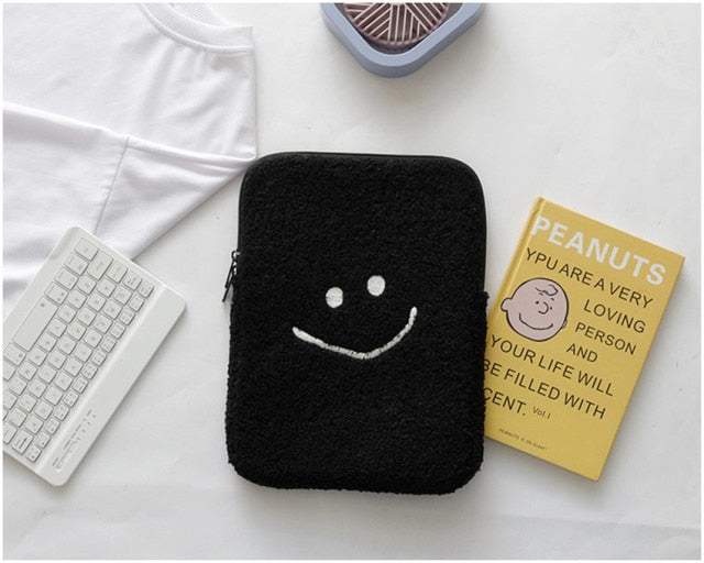 Smiley Tablet Laptop Sleeve Bag