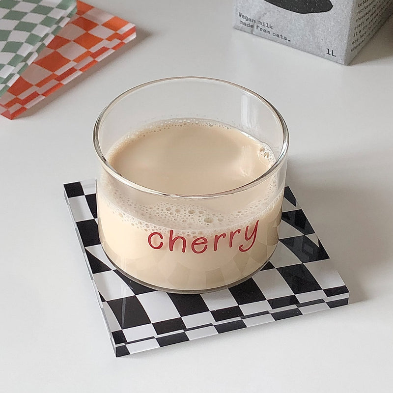 Retro Funky Checkerboard Coaster