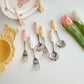 Cute Retro Bear Spoon Fork Set