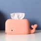 Cute Whale Silicone Tissue Box