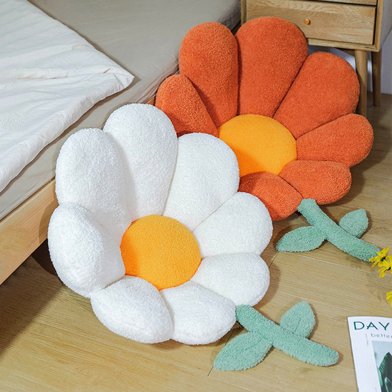 Pastel Flower Daisy Plush Chair Cushion Pillow – The Kawaii Shoppu